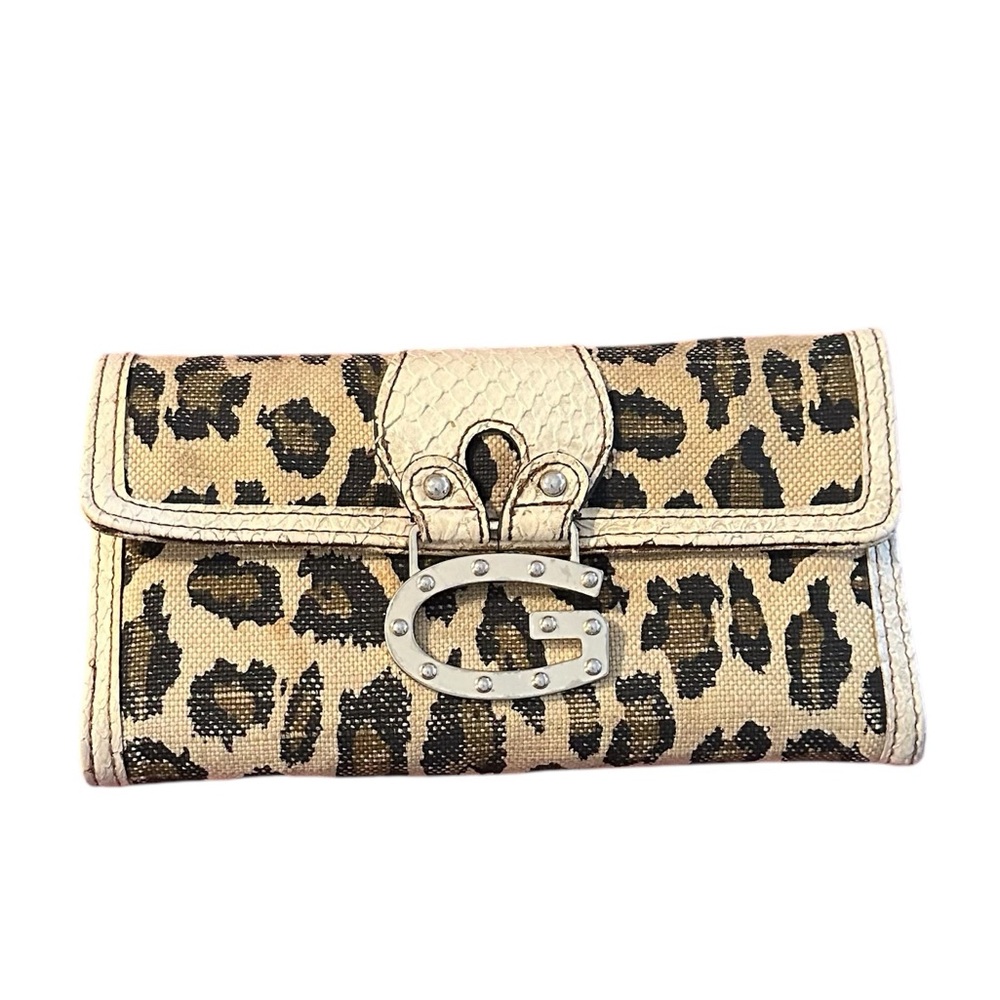 Guess By Marciano Animal Print Wallet